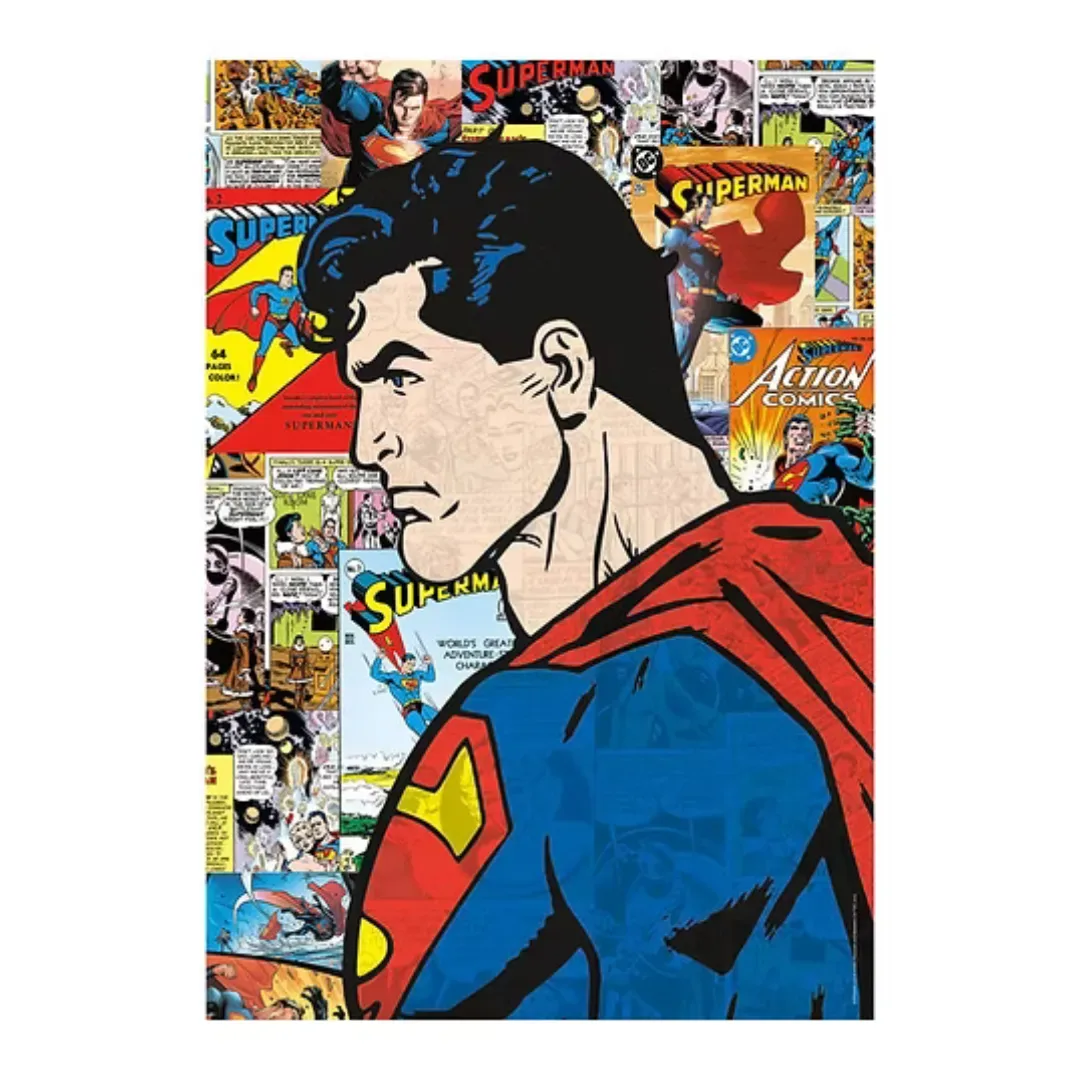 Clementoni Puzzle Rompecabezas x1000 pzas. Superman1