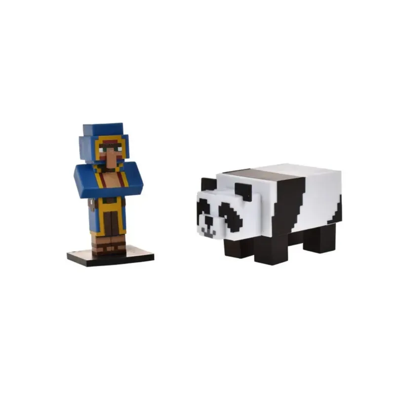 Minecraft Set 2 Figuras Toppeez 6 Cm - Comerciante2