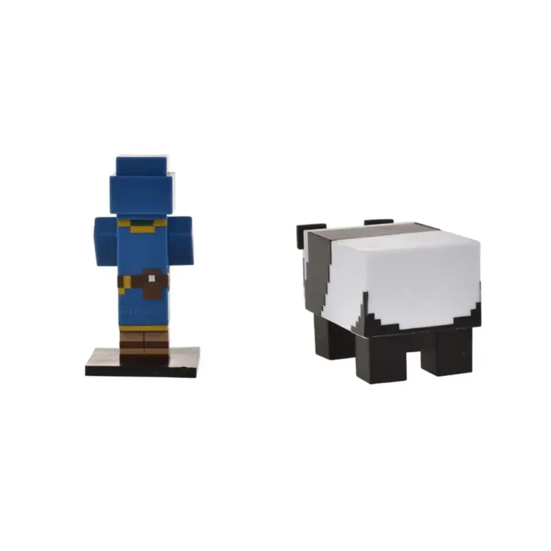 Minecraft Set 2 Figuras Toppeez 6 Cm - Comerciante3