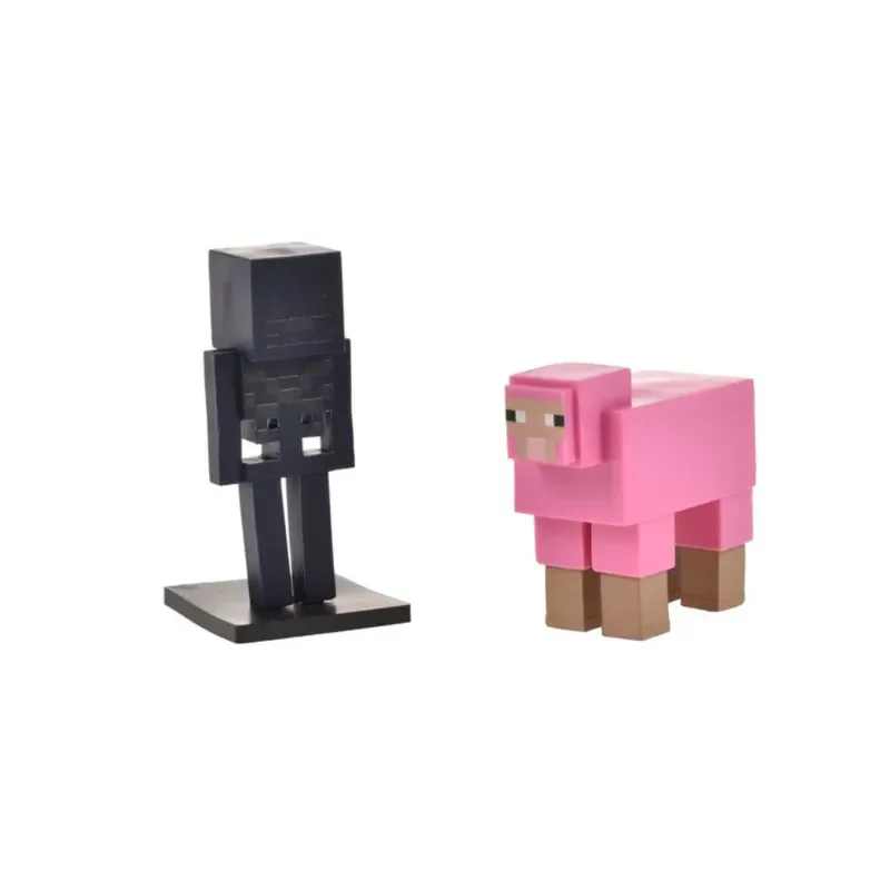 Minecraft Set 2 Figuras Toppeez 6 Cm - Esqueleto de Wither1