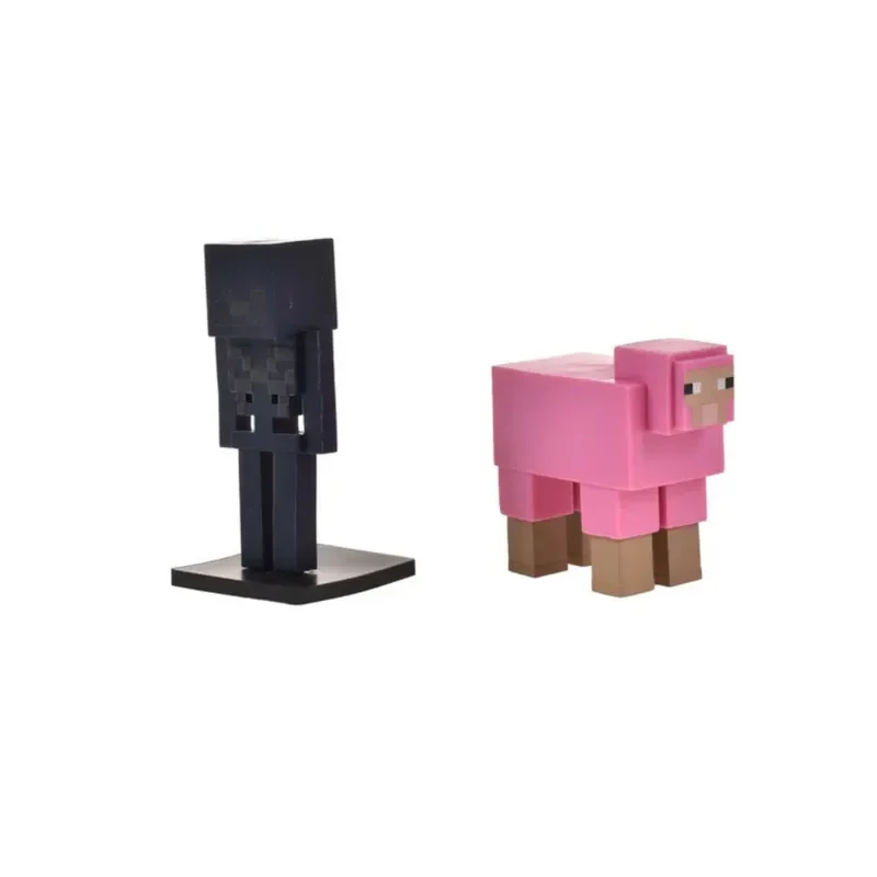 Minecraft Set 2 Figuras Toppeez 6 Cm - Esqueleto de Wither2