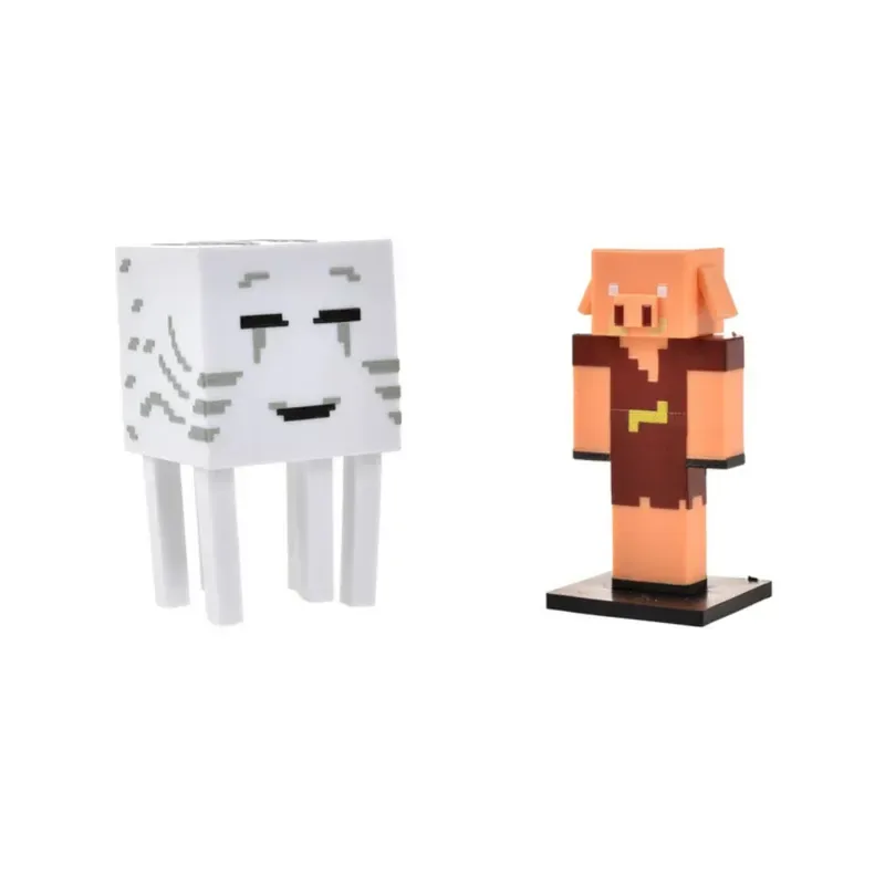 Minecraft Set 2 Figuras Toppeez 6 Cm - Ghast2