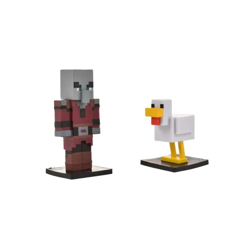 Minecraft Set 2 Figuras Toppeez 6 Cm - Saqueador2