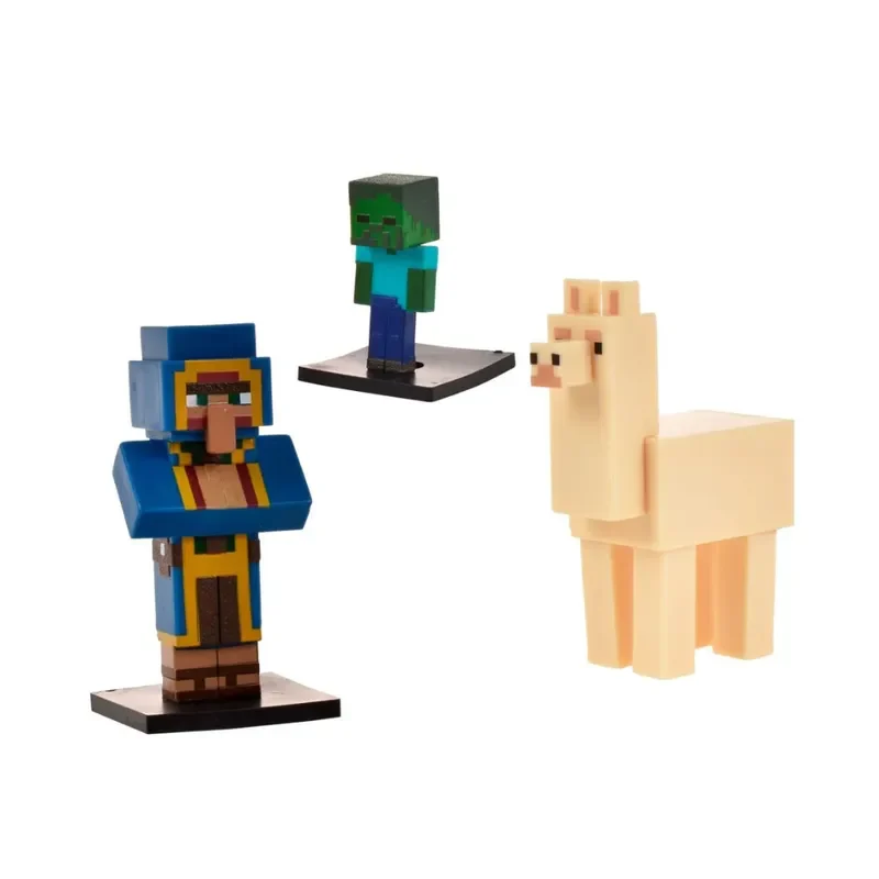 Minecraft Set 3 Figuras Toppeez 6 Cm - Comerciante2