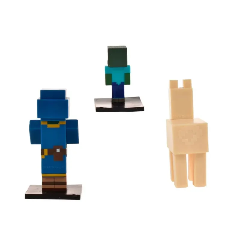 Minecraft Set 3 Figuras Toppeez 6 Cm - Comerciante3