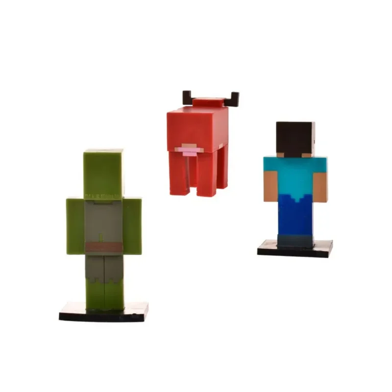 Minecraft Set 3 Figuras Toppeez 6 Cm - Steve3