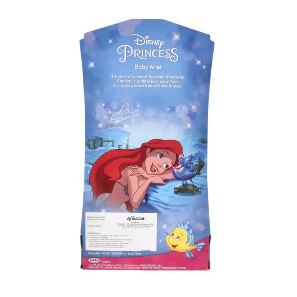 Mueñeca Bebe Princesas De Disney 28Cm - Ariel2