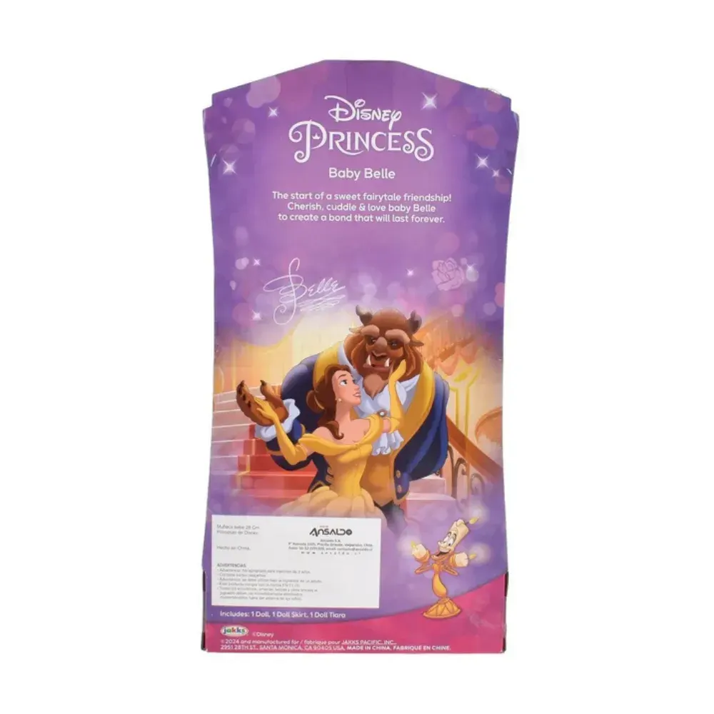 Mueñeca Bebe Princesas De Disney 28Cm - Bella2