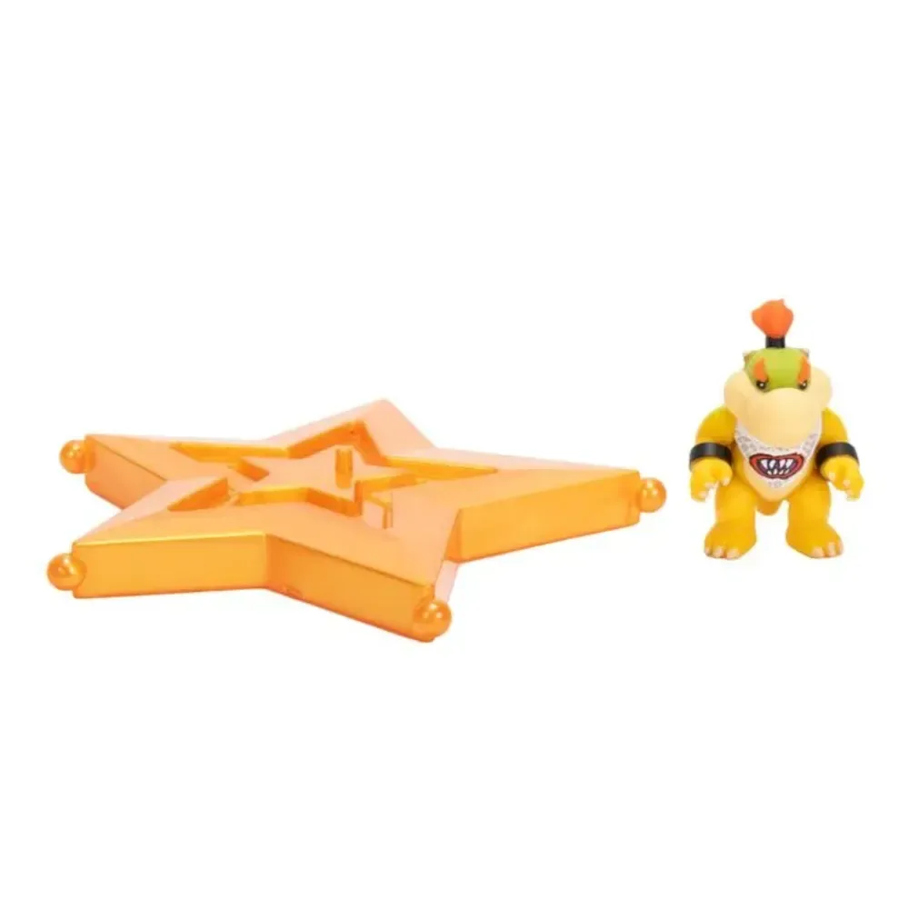 Super Mario Galaxy Minifigura Bowser Junior 4cm Nintendo3