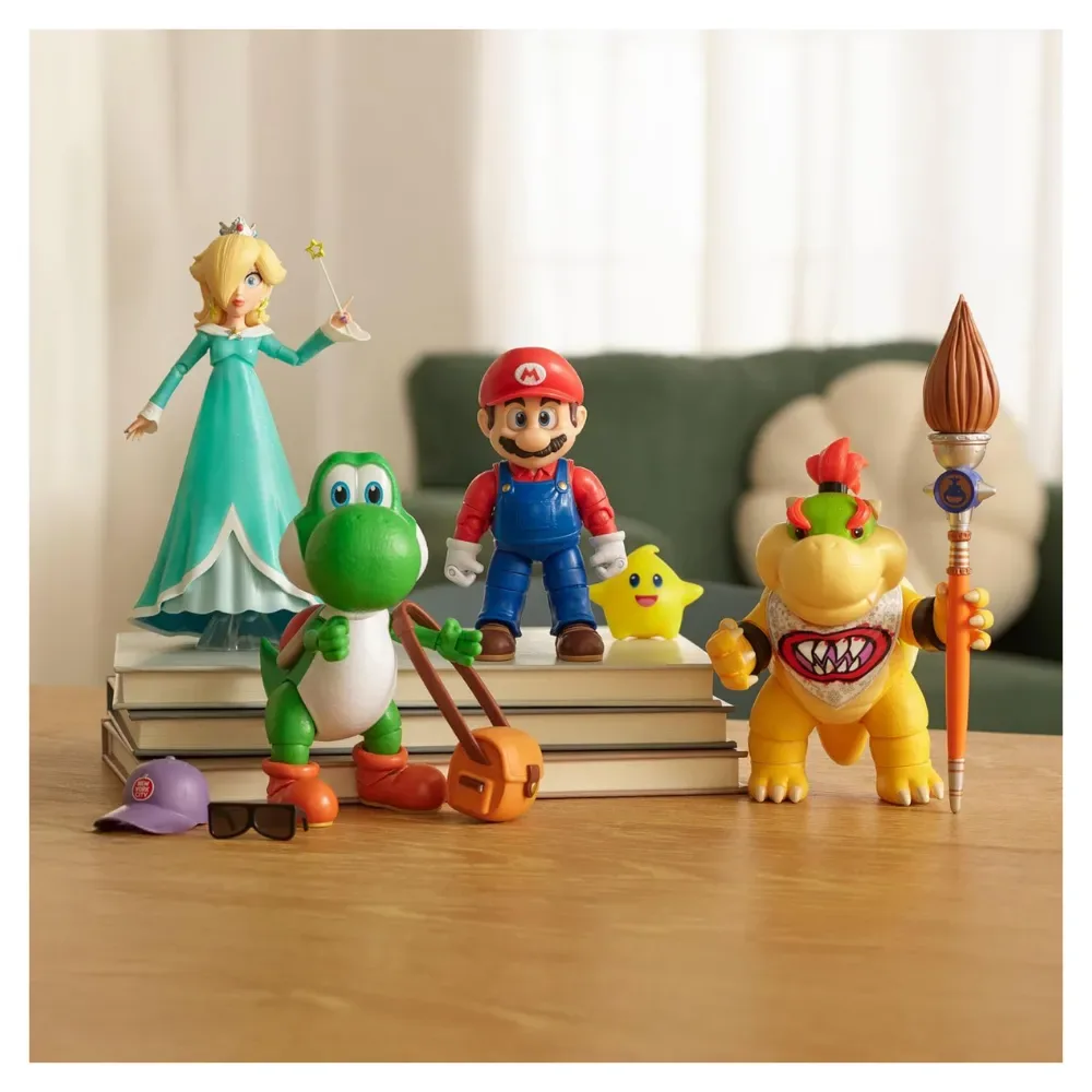The Super Mario Galaxy Movie - Figura De Acción Bowser Jr. + Accesorio4