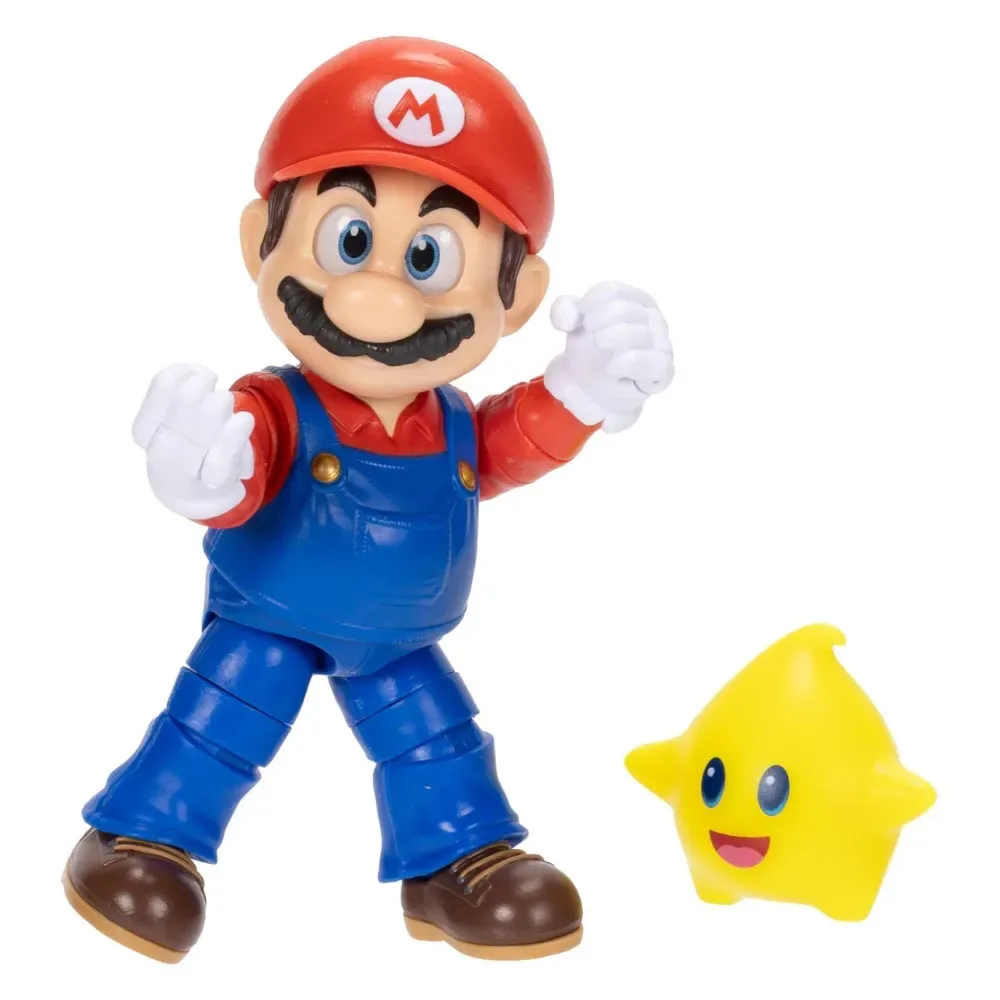 The Super Mario Galaxy Movie - Figura De Acción Mario + Accesorio1