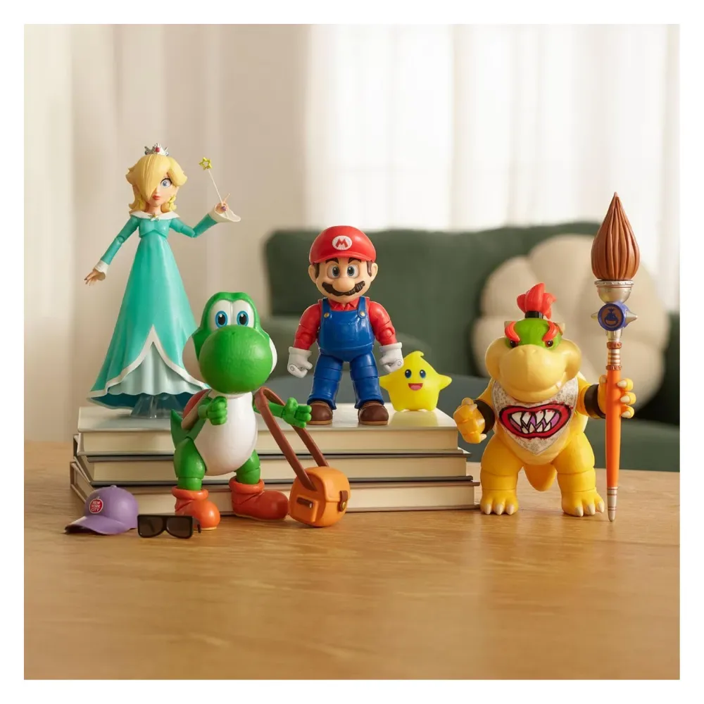 The Super Mario Galaxy Movie - Figura De Acción Mario + Accesorio3