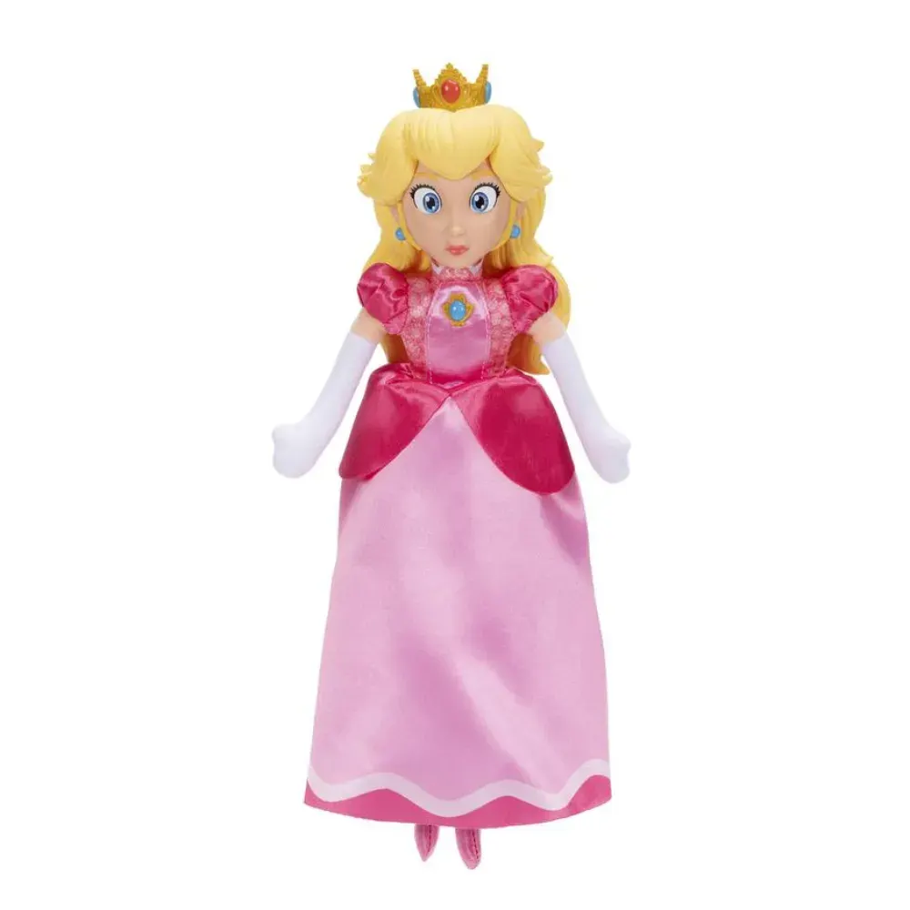 Super Mario Galaxy  Princess Peach Peluche Con Cabeza Plastica 23 cm Nintendo1