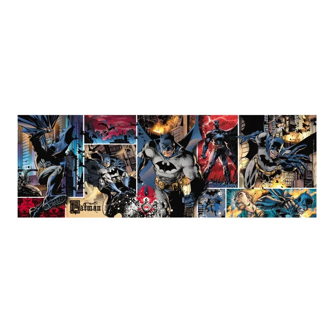 Clementoni Rompecabezas x1000 pzas dc Comics Batman Panorama1