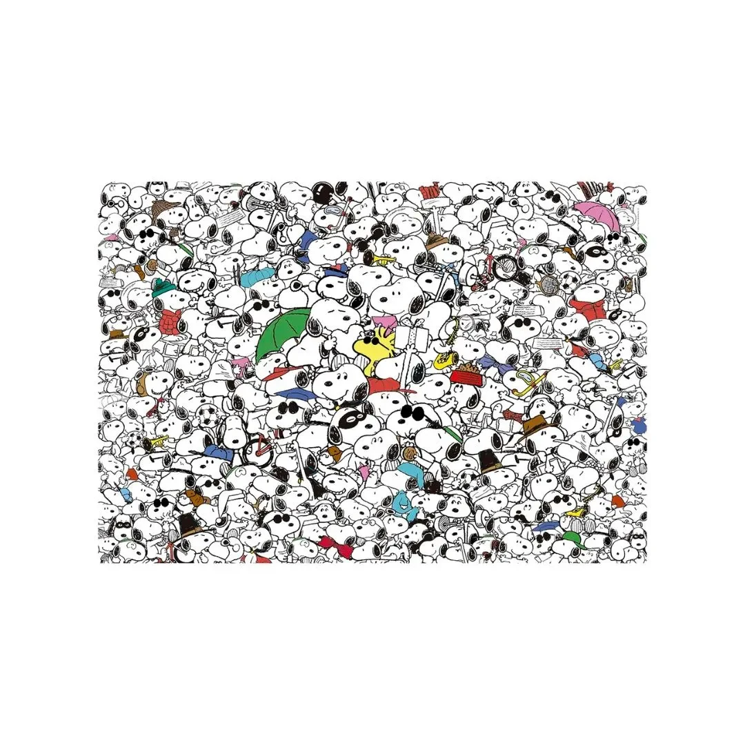 Clementoni Rompecabezas Imposible Peanuts Snoopy x1000 pzas1