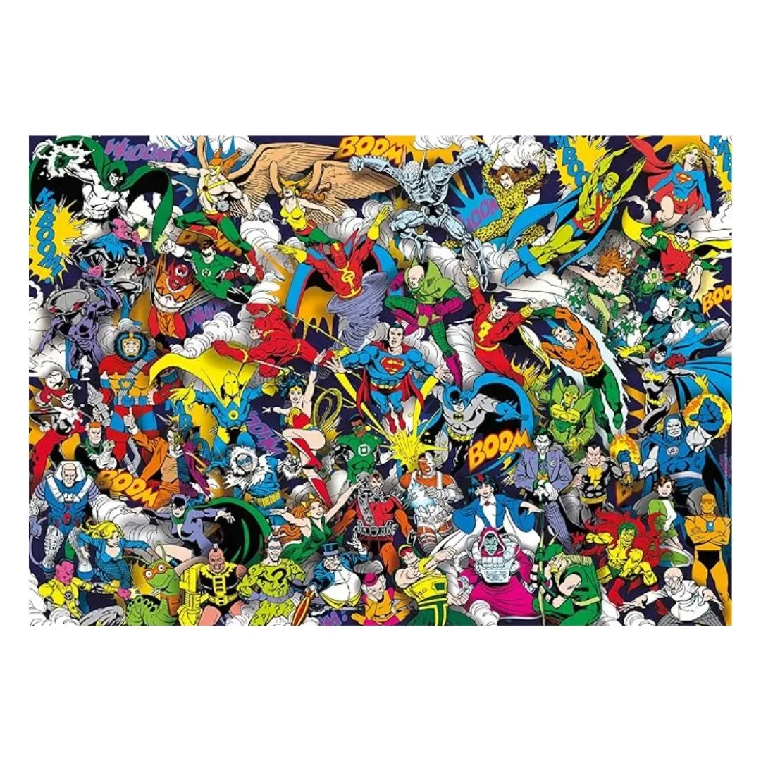 Clementoni Rompecabezas Dc. Comics Liga de la Justicia x1000 pzas1