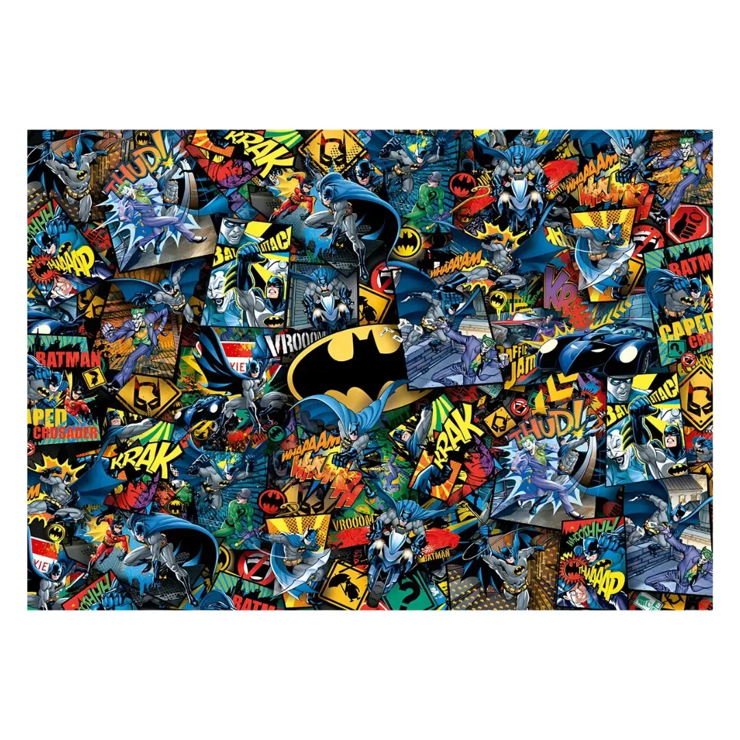 Clementoni Rompecabezas x1000 pzas. Dc Comics Batman Puzzle1