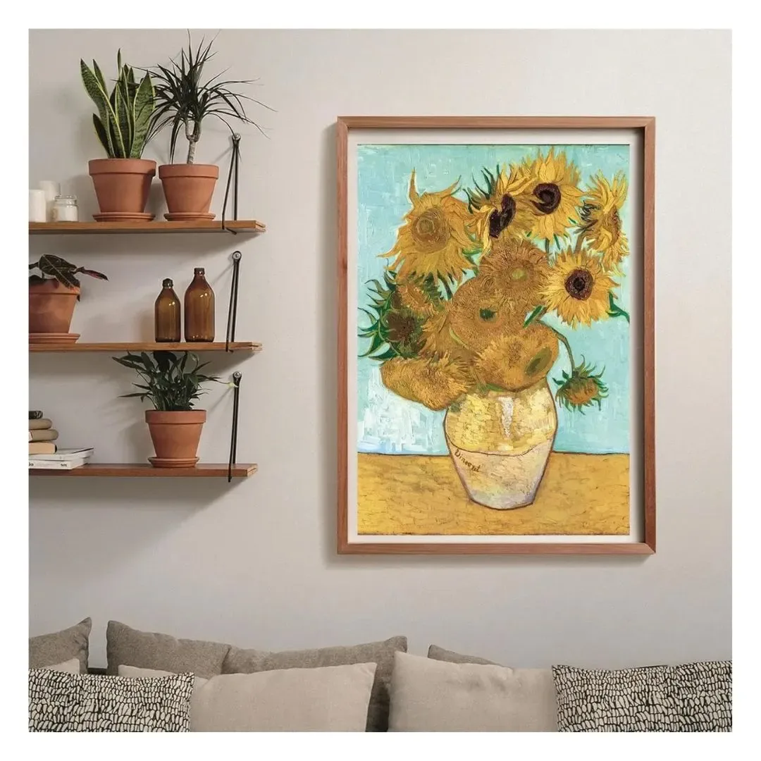 Clementoni Rompecabezas Museos los Girasoles x1000 pzas3