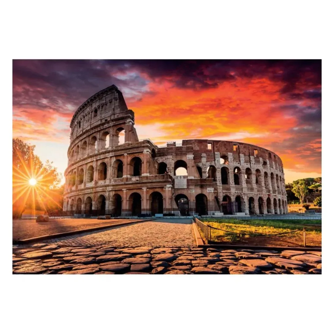 Clementoni Rompecabezas Amanecer en Roma x1000 pzas1