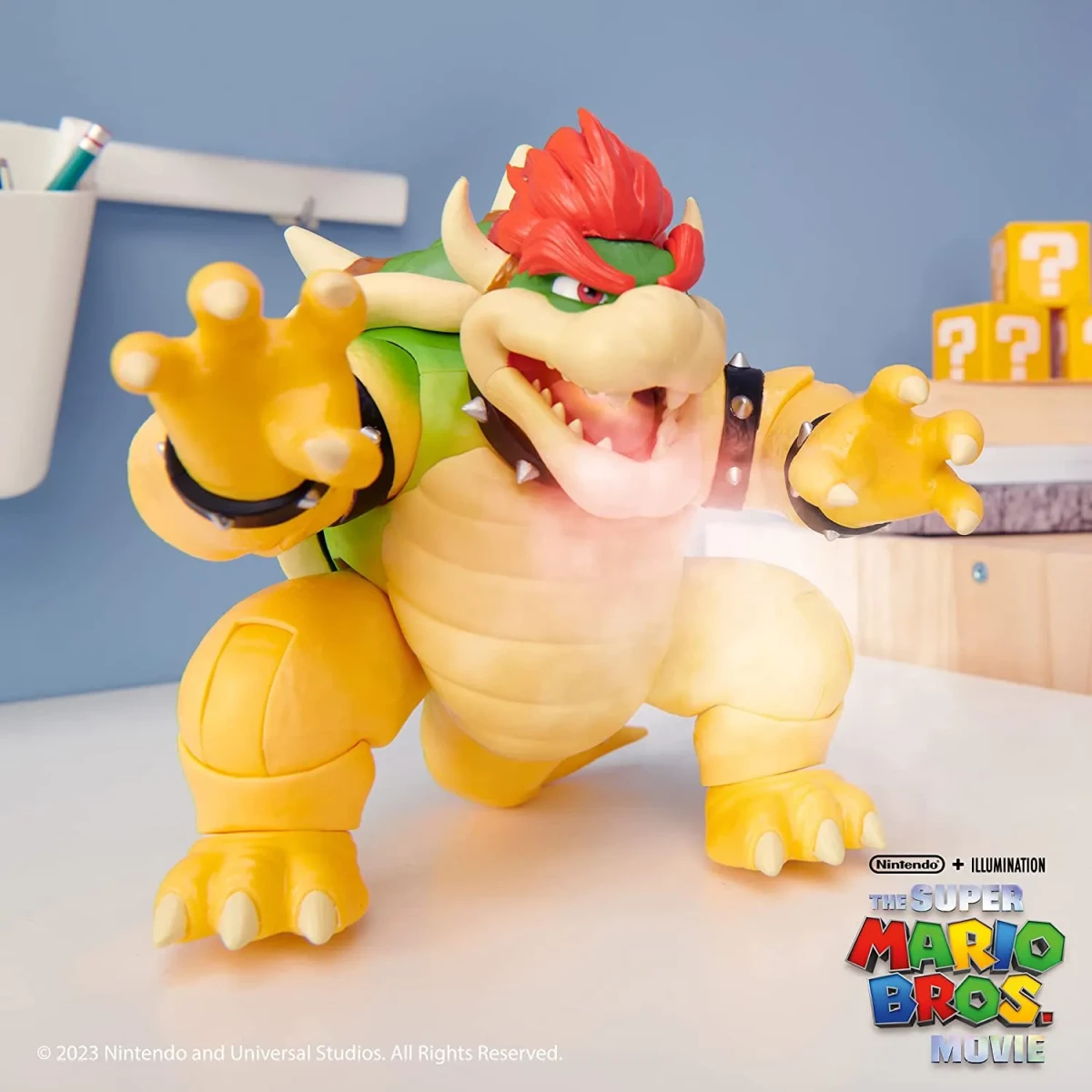 Bowser The Super Mario Bros Película Premium 7''4