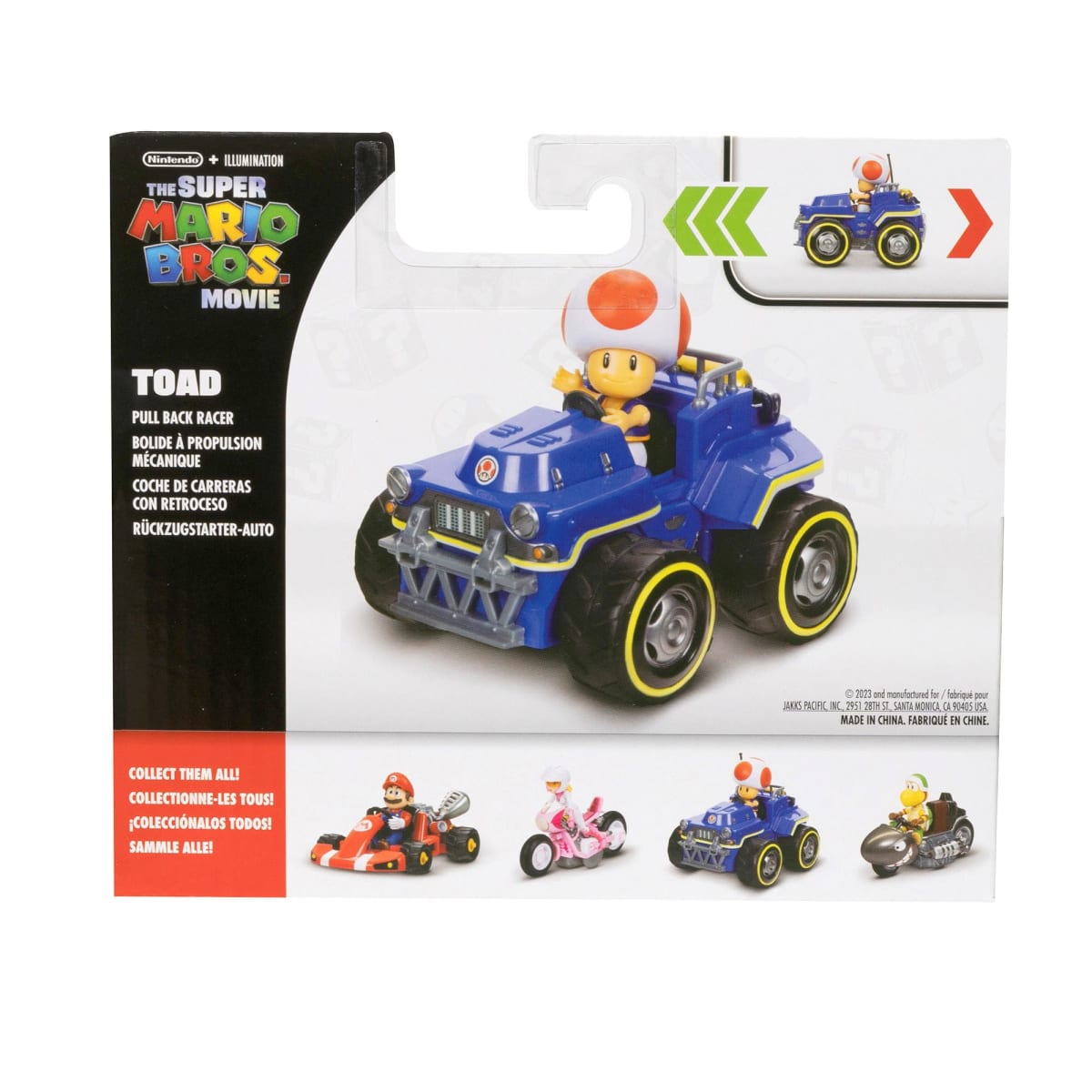 Super Mario Bros La Película - Figura Toad Kart4