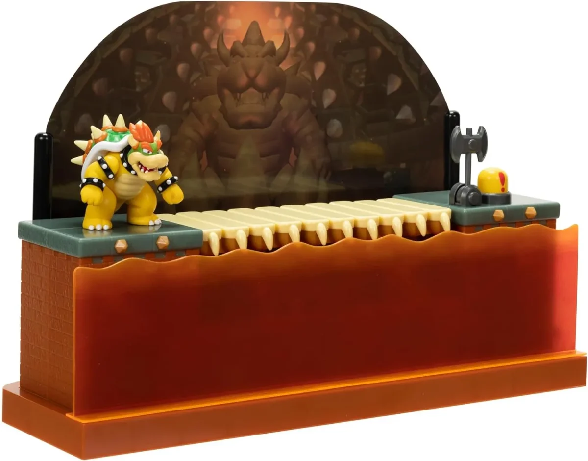 Set de Juego Super Mario Deluxe Bowser Battle3