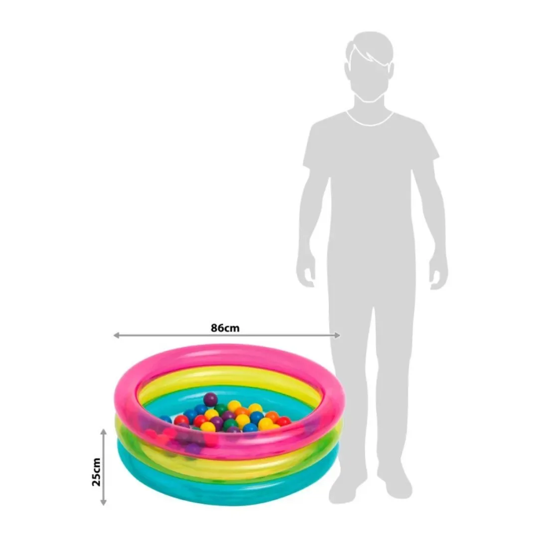 Intex Piscina de Juego Inflable pelotas 86X251