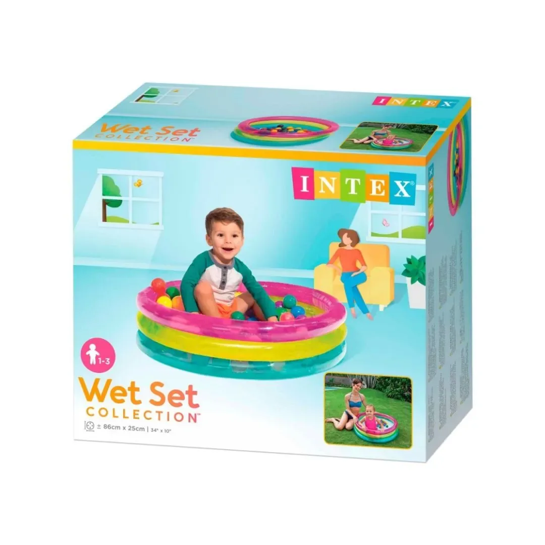 Intex Piscina de Juego Inflable pelotas 86X254