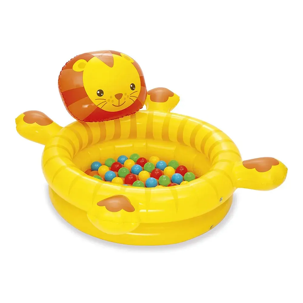 Piscina Inflable de León Bestway incluye 50 pelotas1