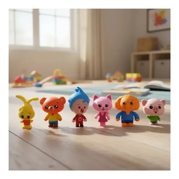 Set de Figuras Coleccionables El Payaso Plim Plim x6 Personajes2