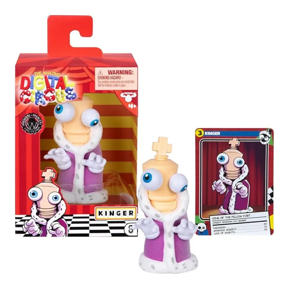 Amazing Digital Circus Figura De Vinilo Kinger 10Cm3