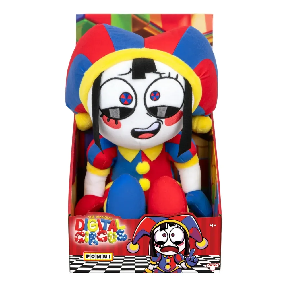 Amazing Digital Circus Figura Pomni Grande de Felpa de 30cm1