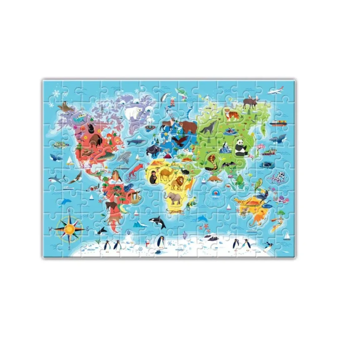 Juego educativo descubramos el mundo x120pzas - Clementoni1