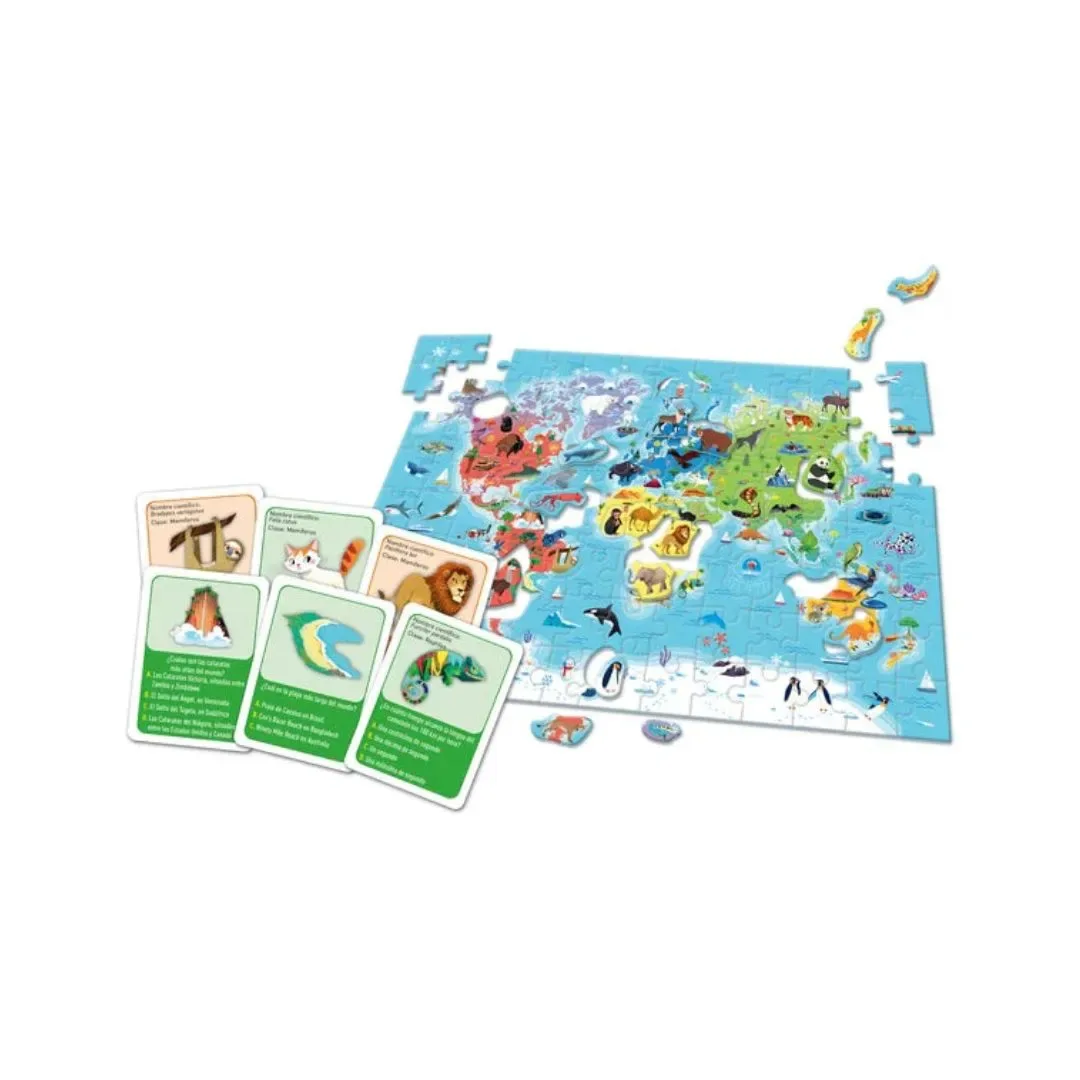 Juego educativo descubramos el mundo x120pzas - Clementoni2