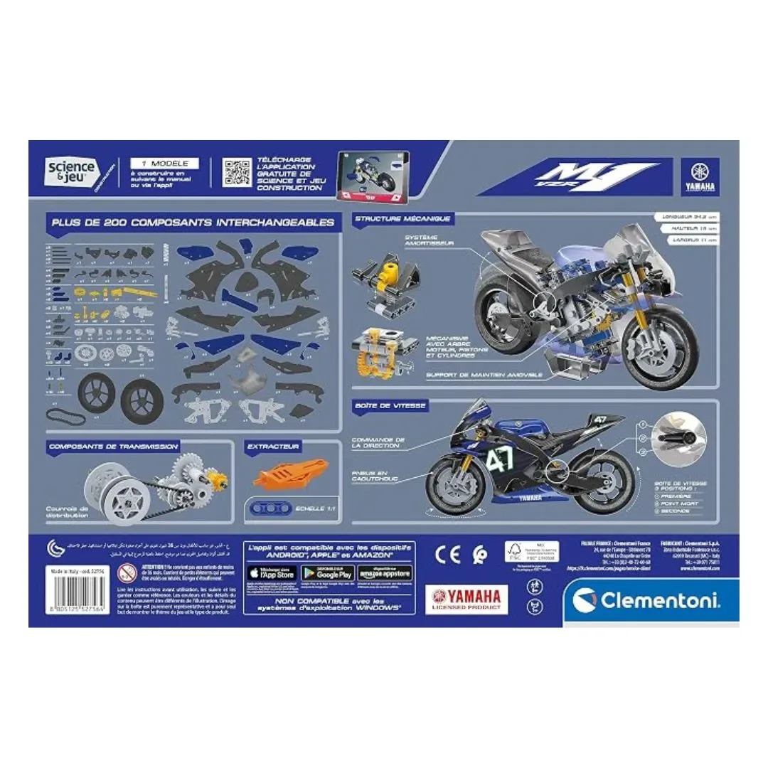 Clementoni Yamaha M1 Construcciones4