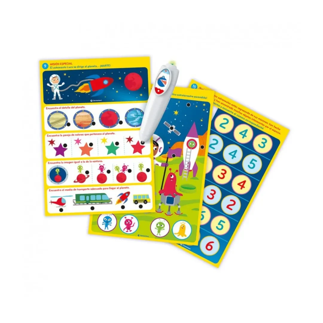 Clementoni Boli de aprendizaje Interactivo Pequeños Astronautas1