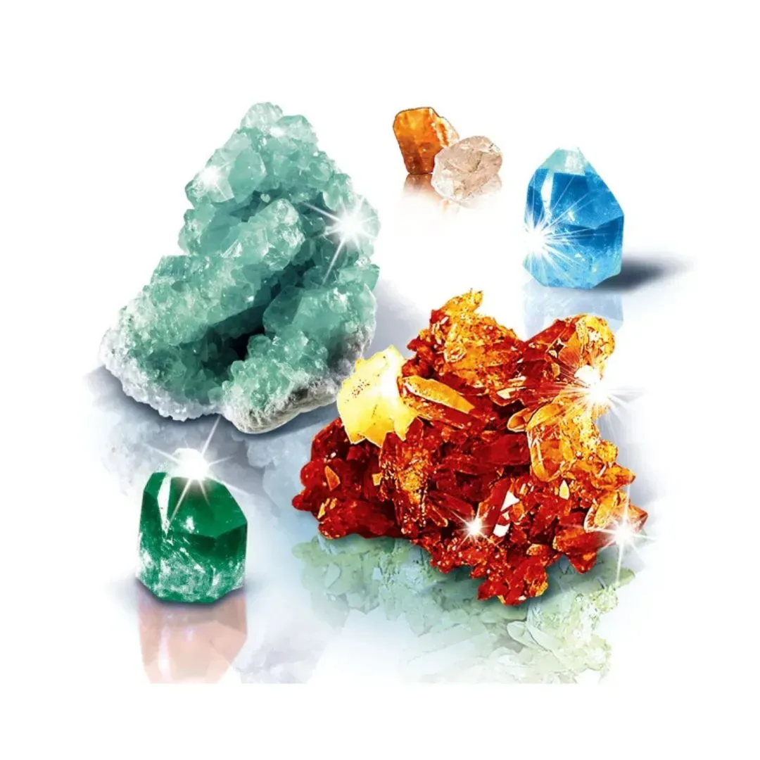 Laboratori -Experimentos seguros y divertidos Kit Cristales1