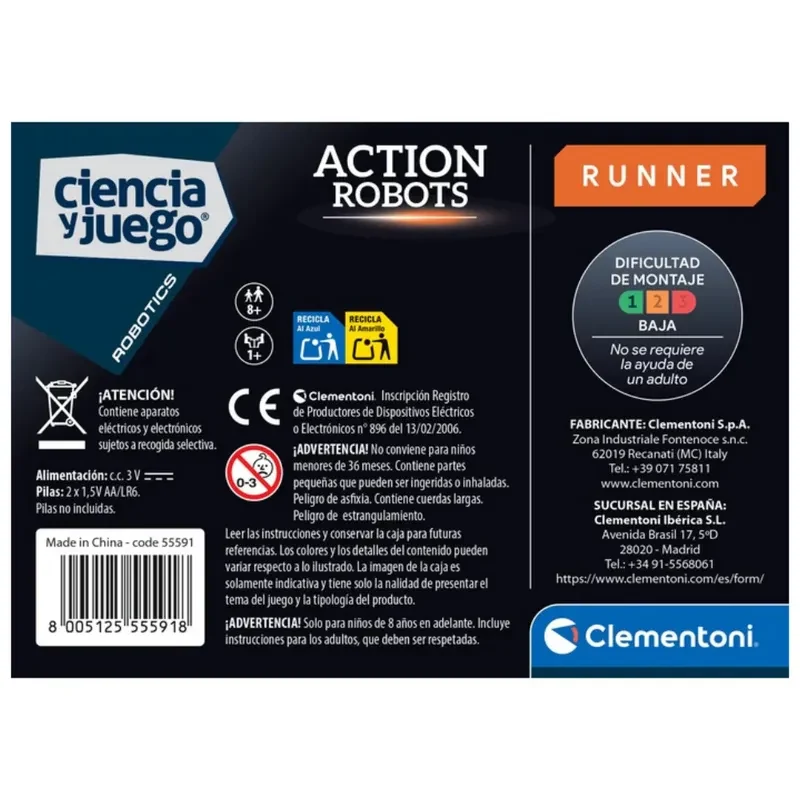 Clementoni Robot Motorizado Corredor3