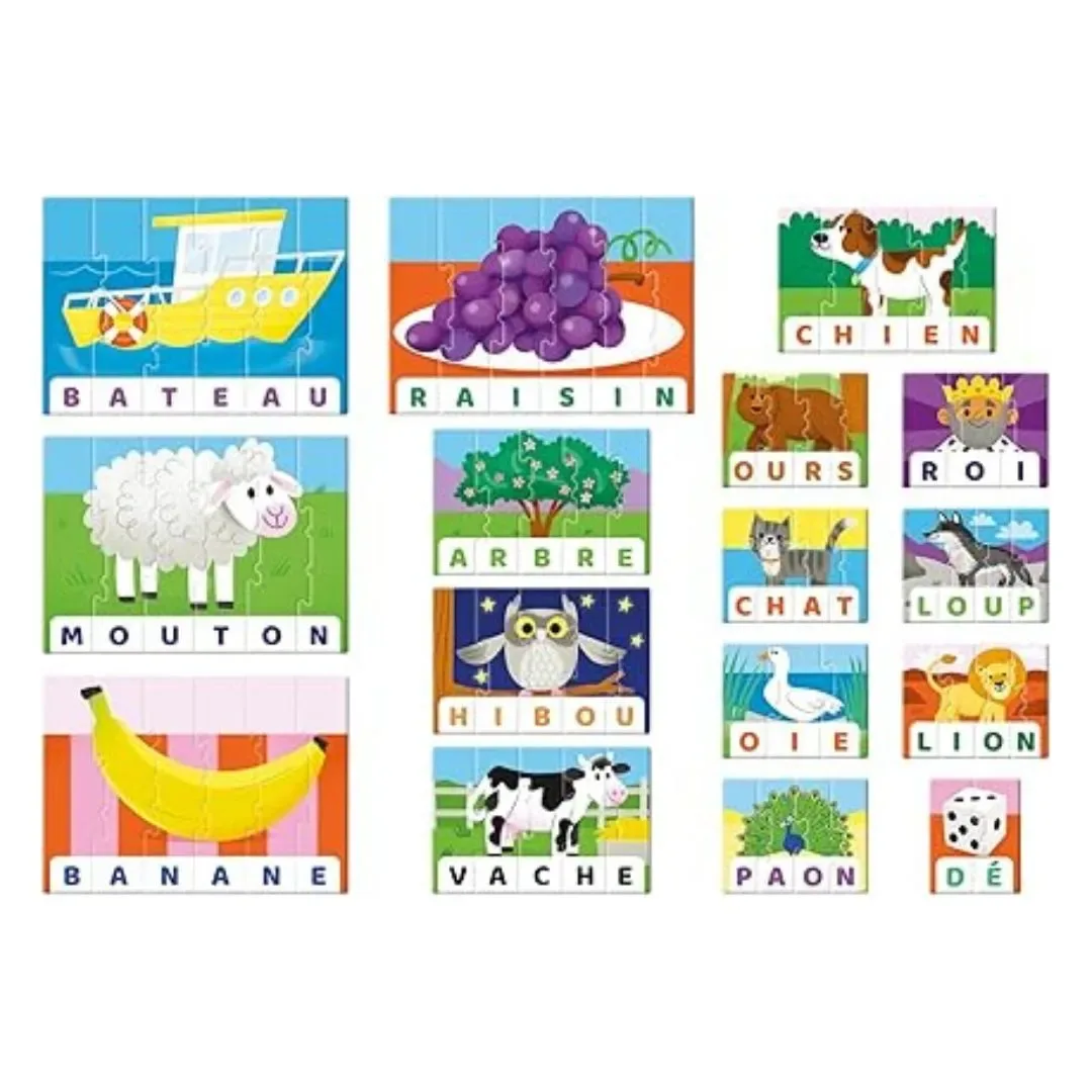 Clementoni Educativo Letras y Palabras Les Lettres Et Les Mots2