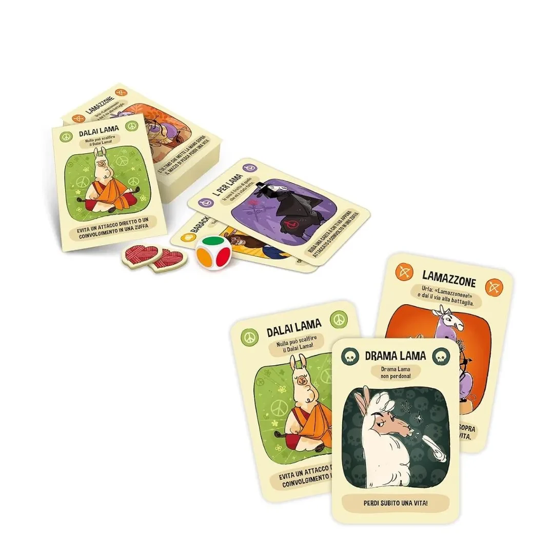 Juego de Mesa Drama Llama - Clementoni1