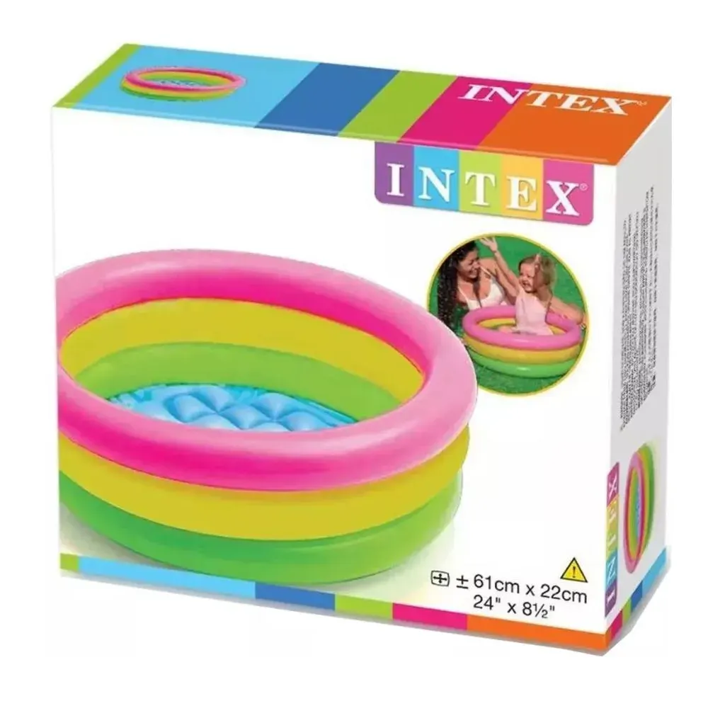 Intex - Piscina Inflable Tres Aros para Bebés1