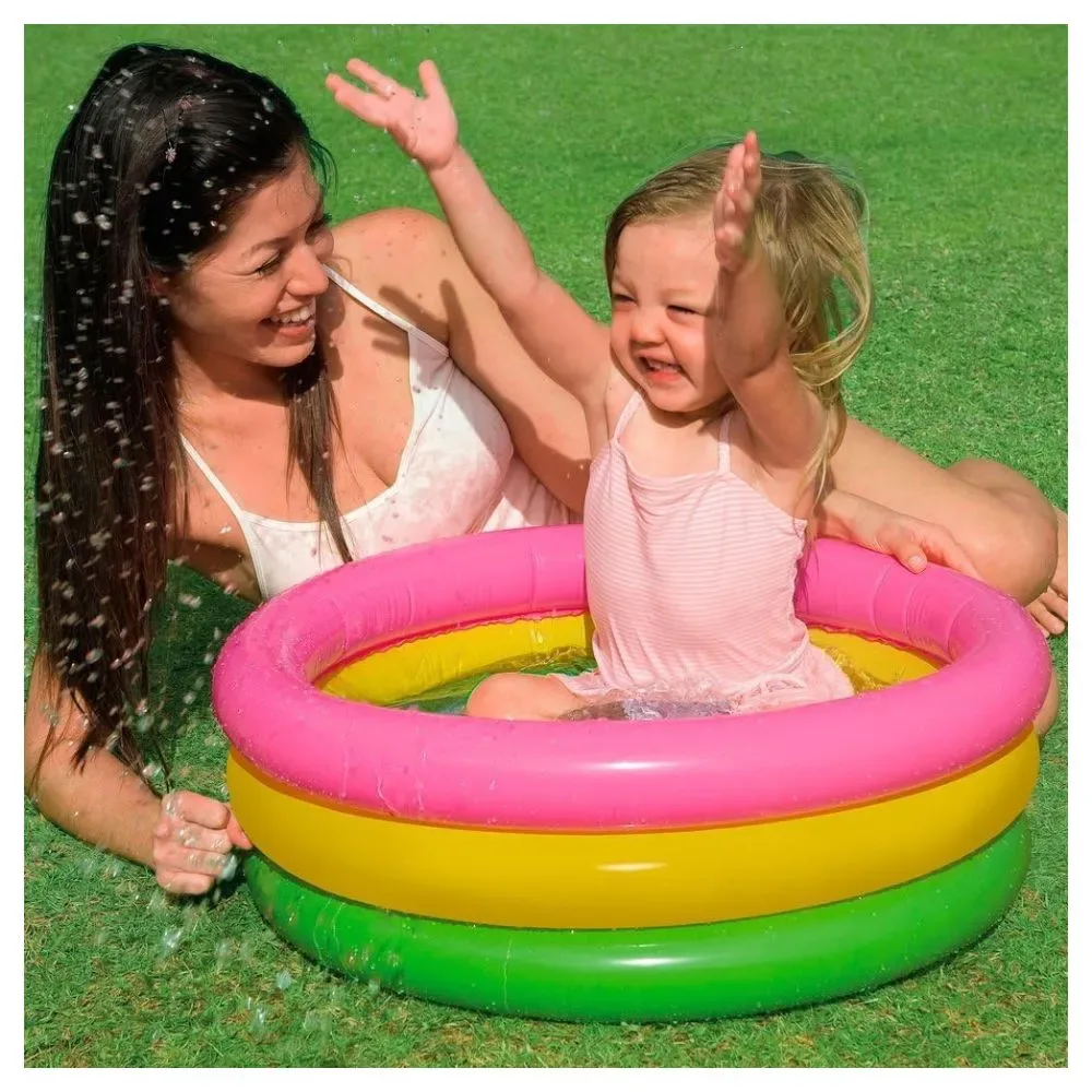 Intex - Piscina Inflable Tres Aros para Bebés3
