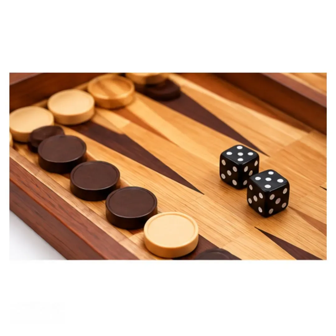 Juego de Mesa Cardinal 3 en 1 Ajedrez Damas y Backgammon para 2 Jugadores5