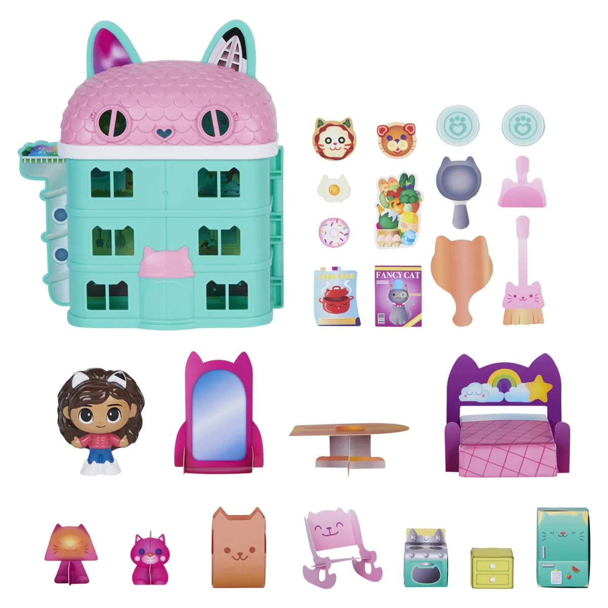 Gabbys Dollhouse Mini Playset con Accesorios4