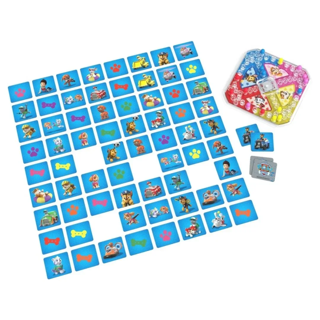 Juego de Mesa Cardinal Pop Up y Memoria Paw Patrol1