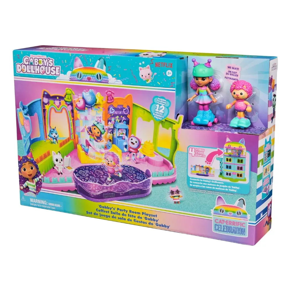 Gabbys Dollhouse Set Sala de Fiesta3