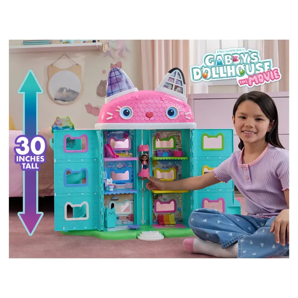 Casa Gabby Dollhouse La Pelicula Con Figura y Accesorios6