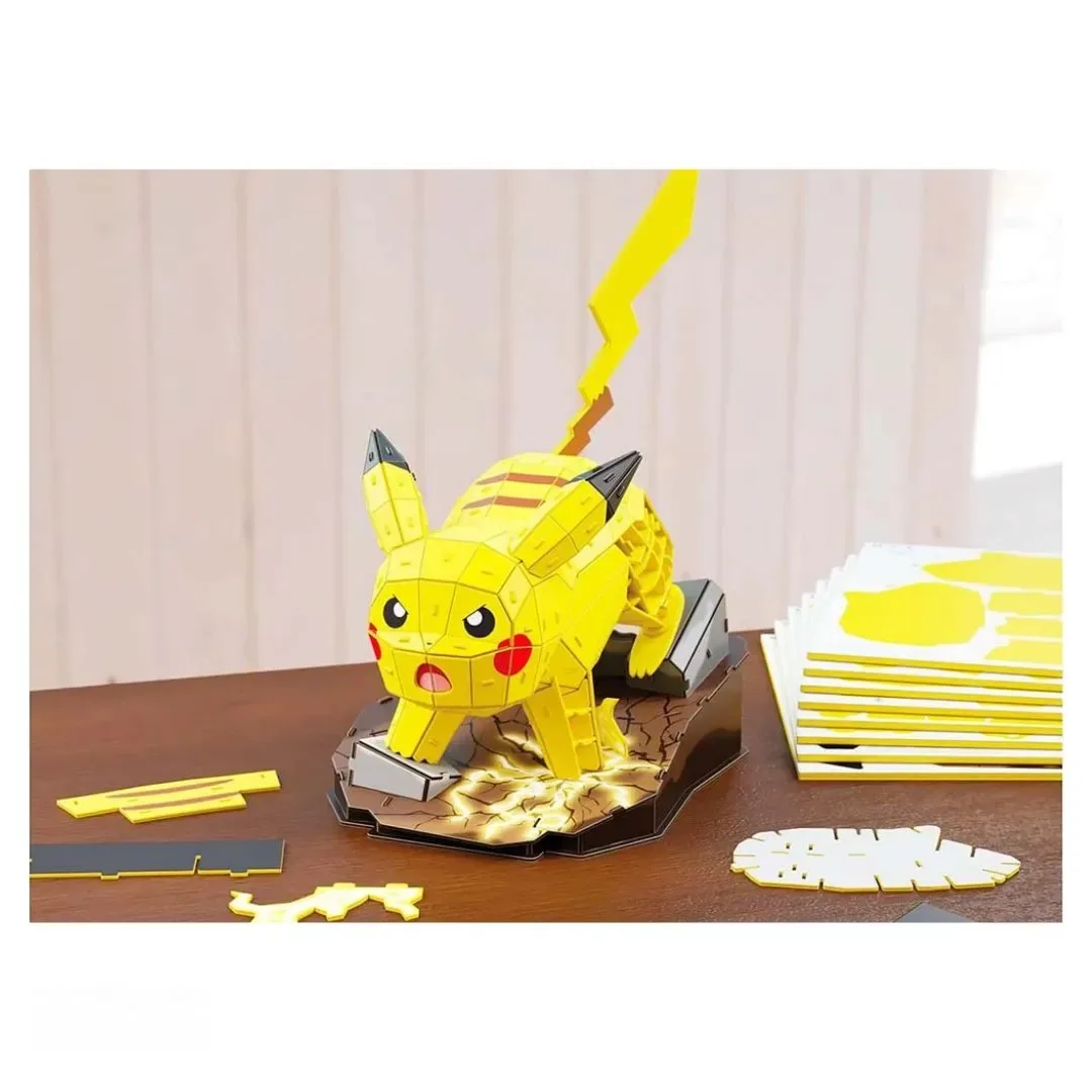 Rompecabezas 4D Build Pokémon Pikachu 201 pzas5