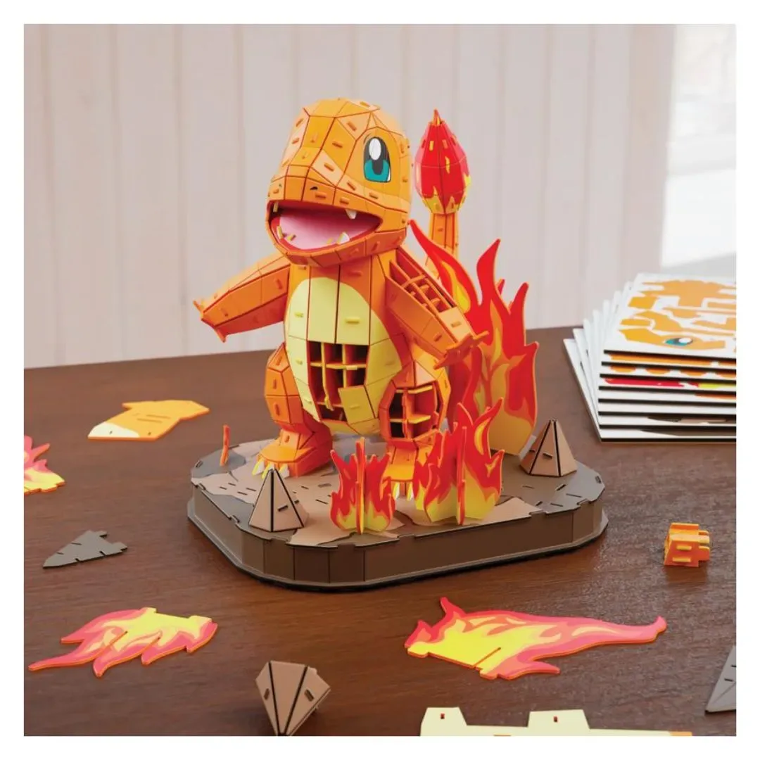 Rompecabezas 4D Build Pokémon Charmander 241 pzas3