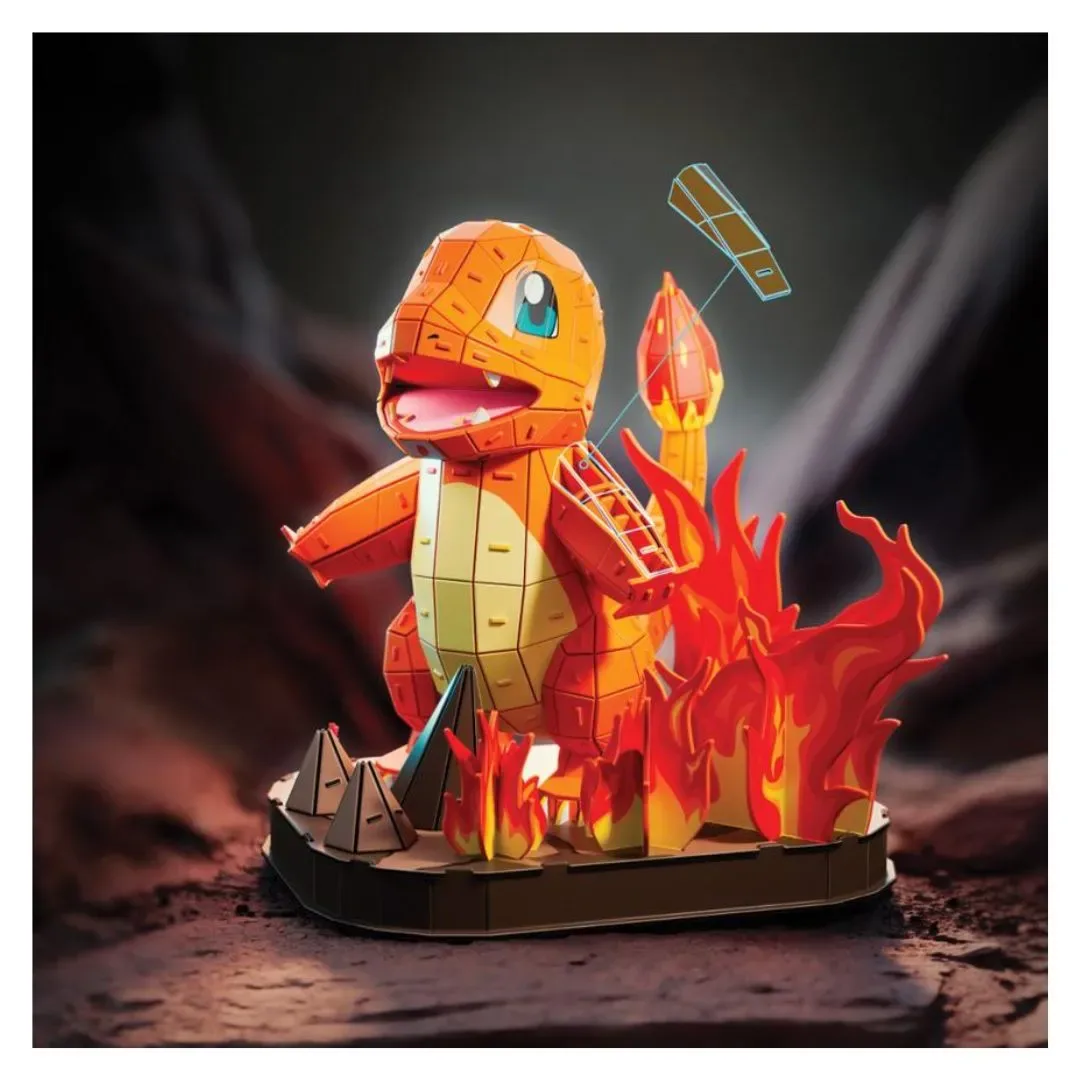 Rompecabezas 4D Build Pokémon Charmander 241 pzas4